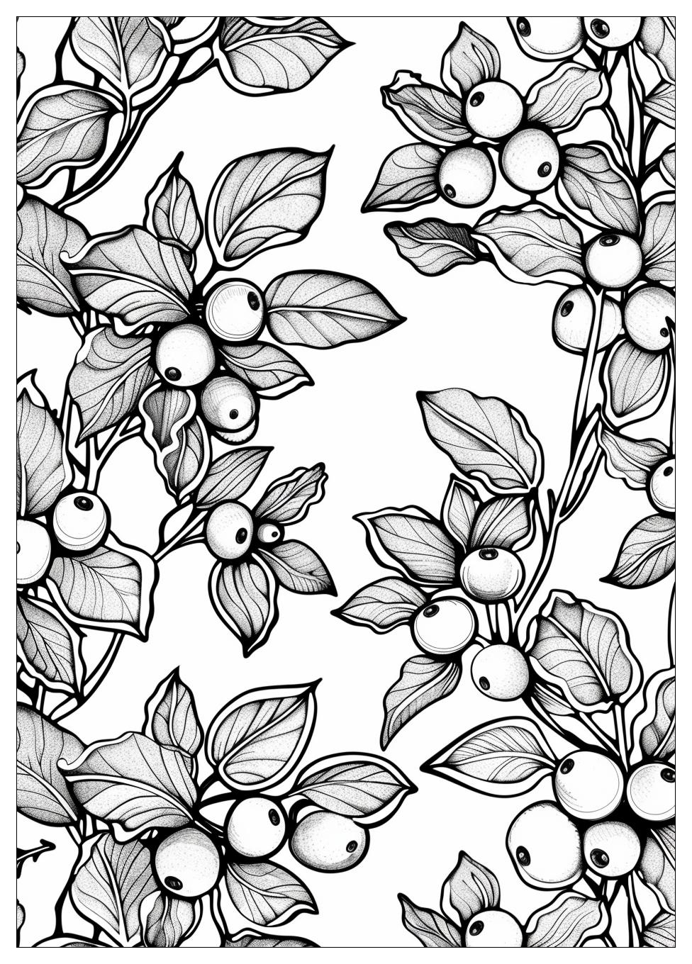 Mistletoe Coloring Pages-19