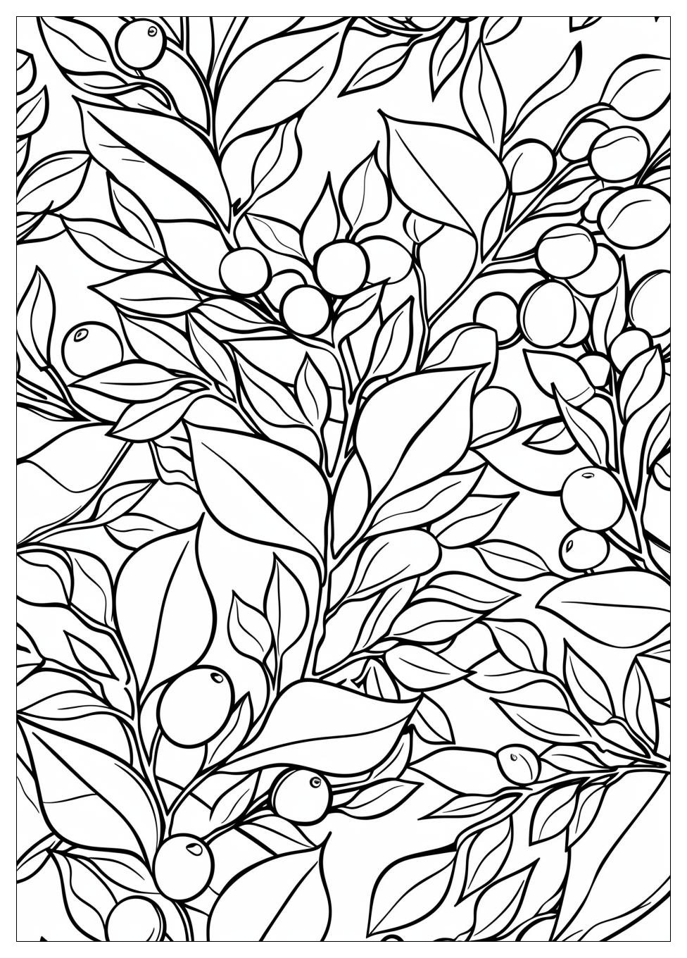 Mistletoe Coloring Pages-20