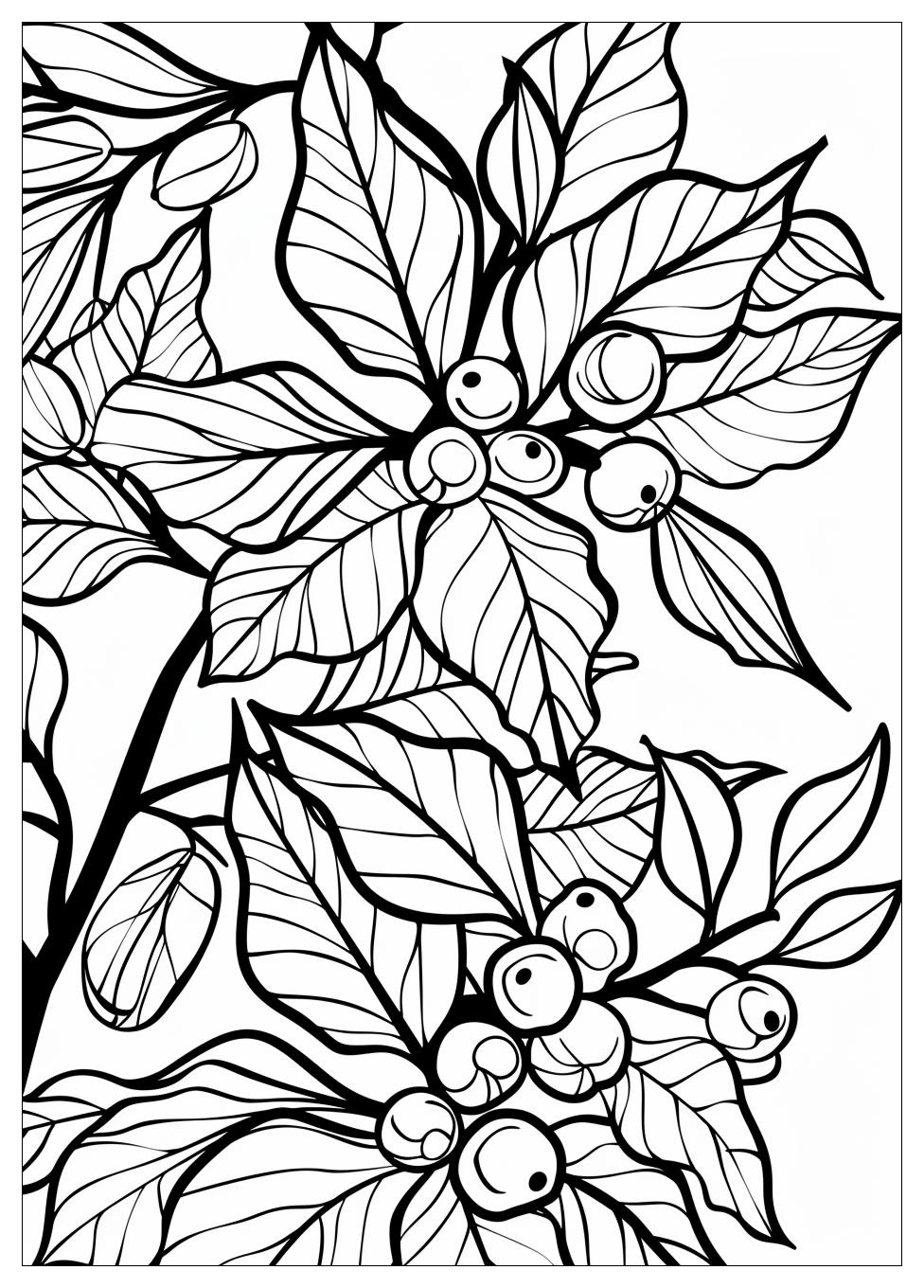 Mistletoe Coloring Pages-3