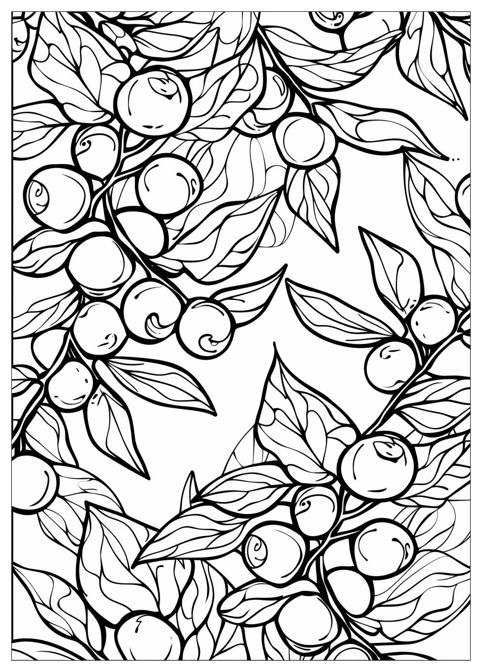 Mistletoe Coloring Pages-5