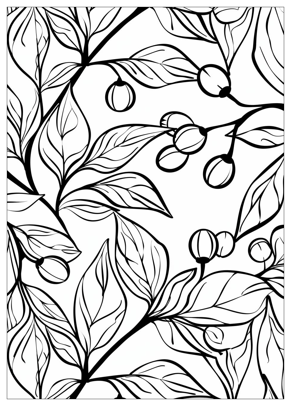 Mistletoe Coloring Pages-6