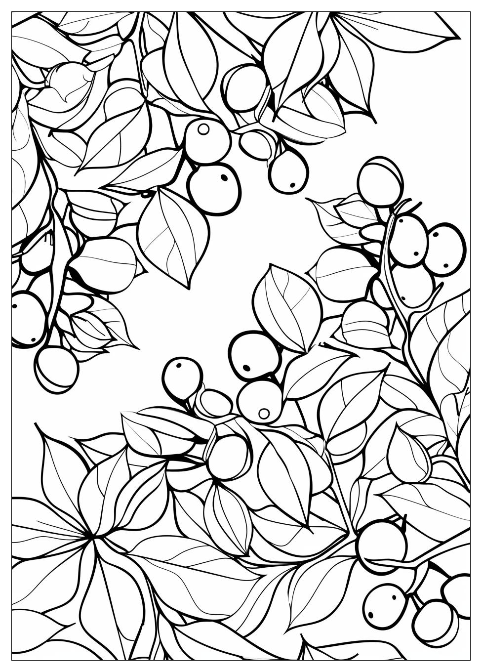 Mistletoe Coloring Pages-8