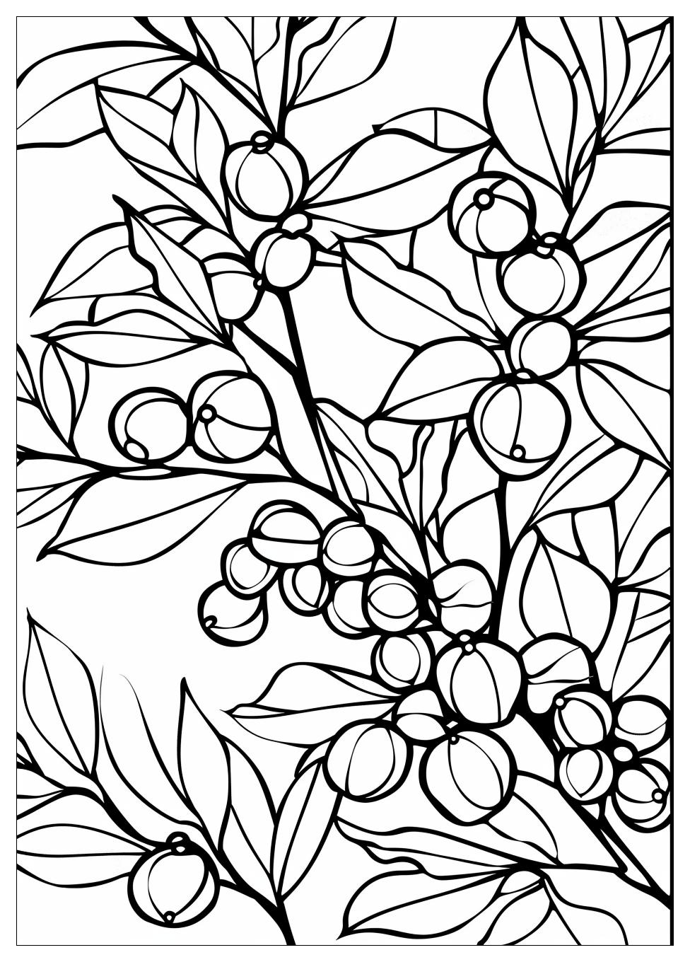 Mistletoe Coloring Pages-9