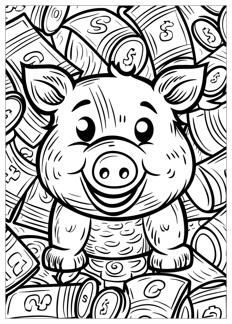 Money Toys Coloring Pages-11