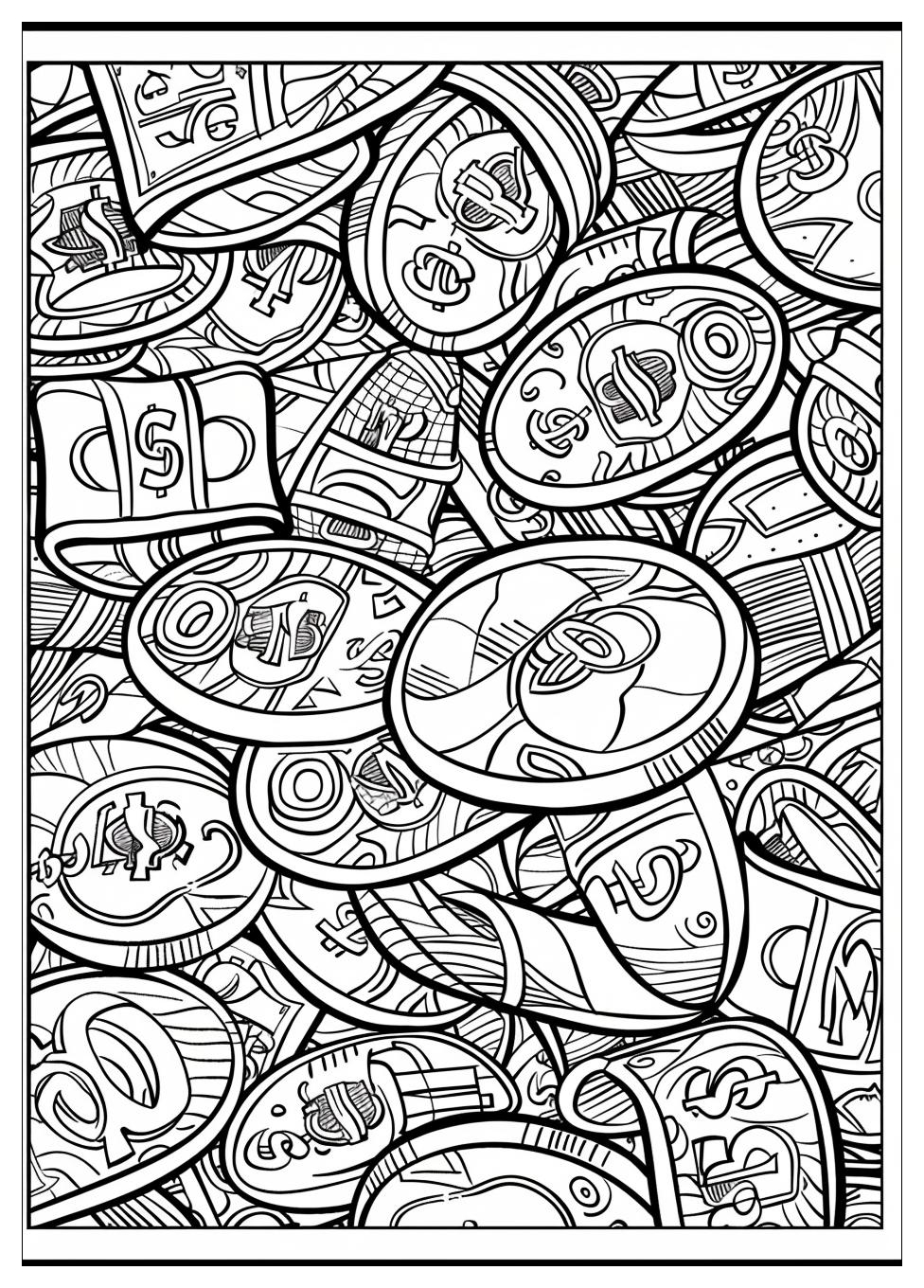 Money Toys Coloring Pages-15