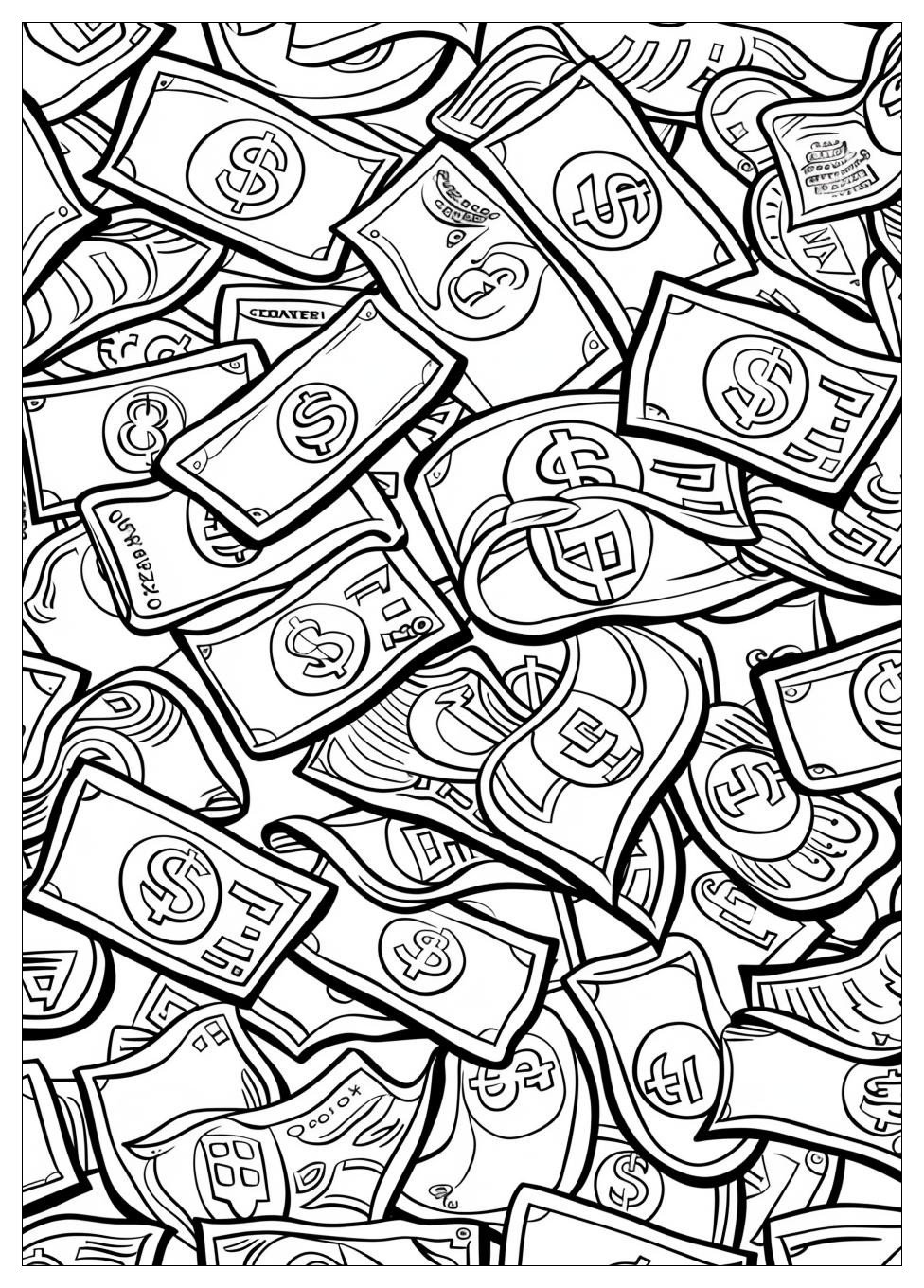 Money Toys Coloring Pages-18