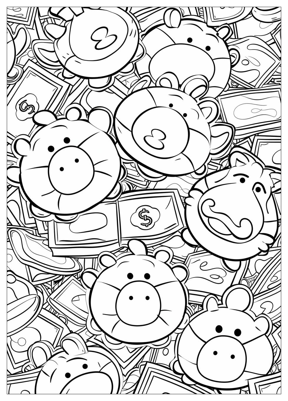 Money Toys Coloring Pages-19