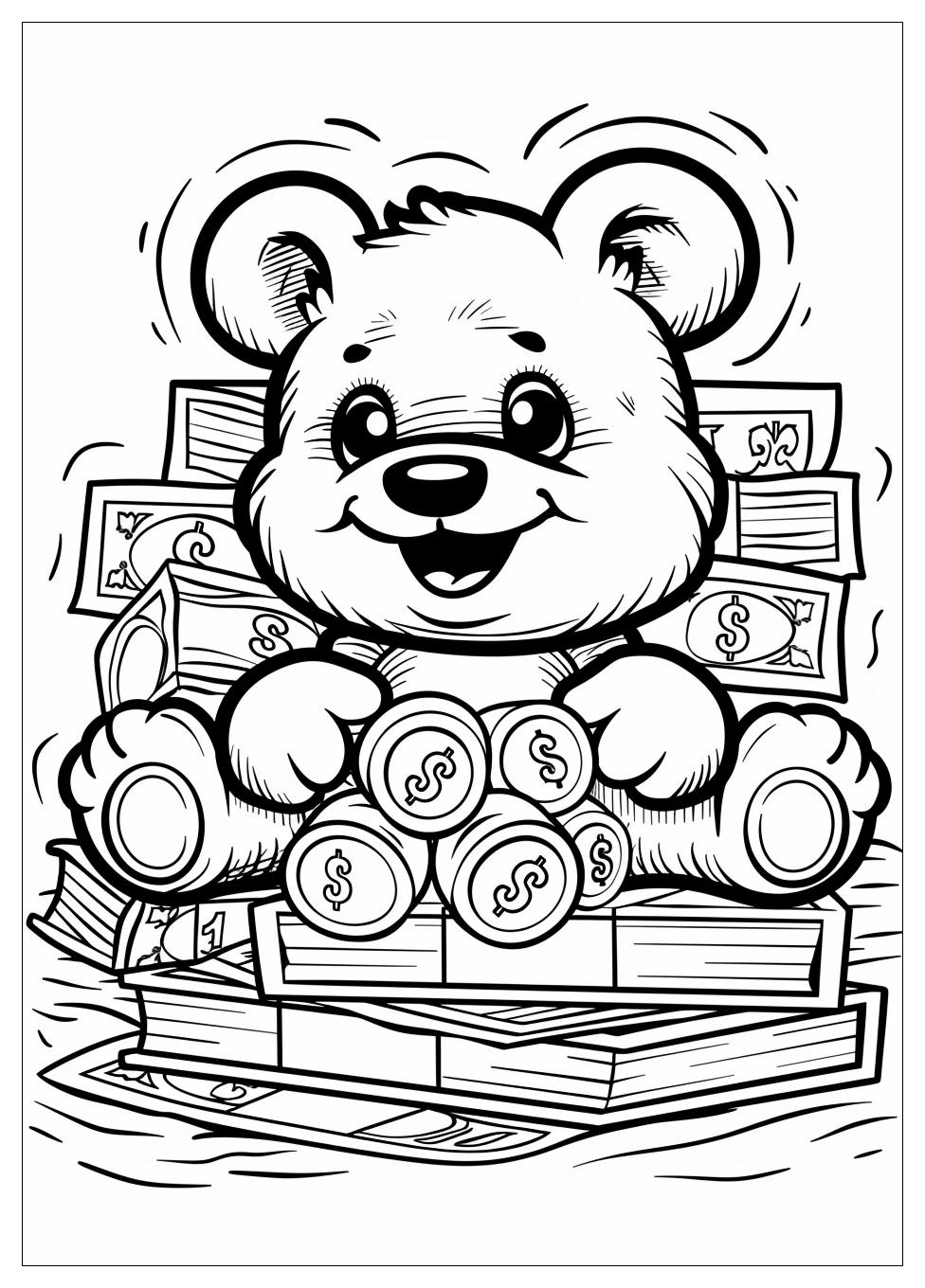 Money Toys Coloring Pages-2