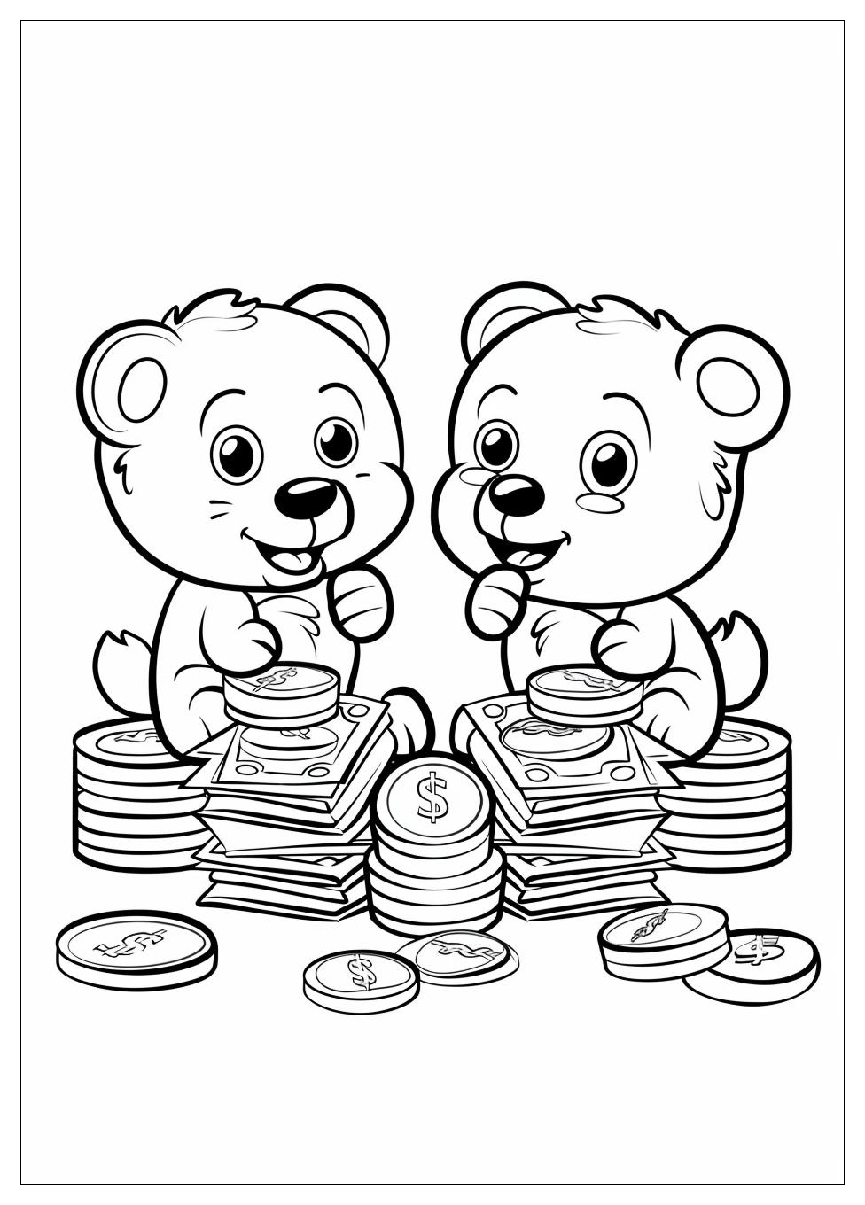 Money Toys Coloring Pages-8