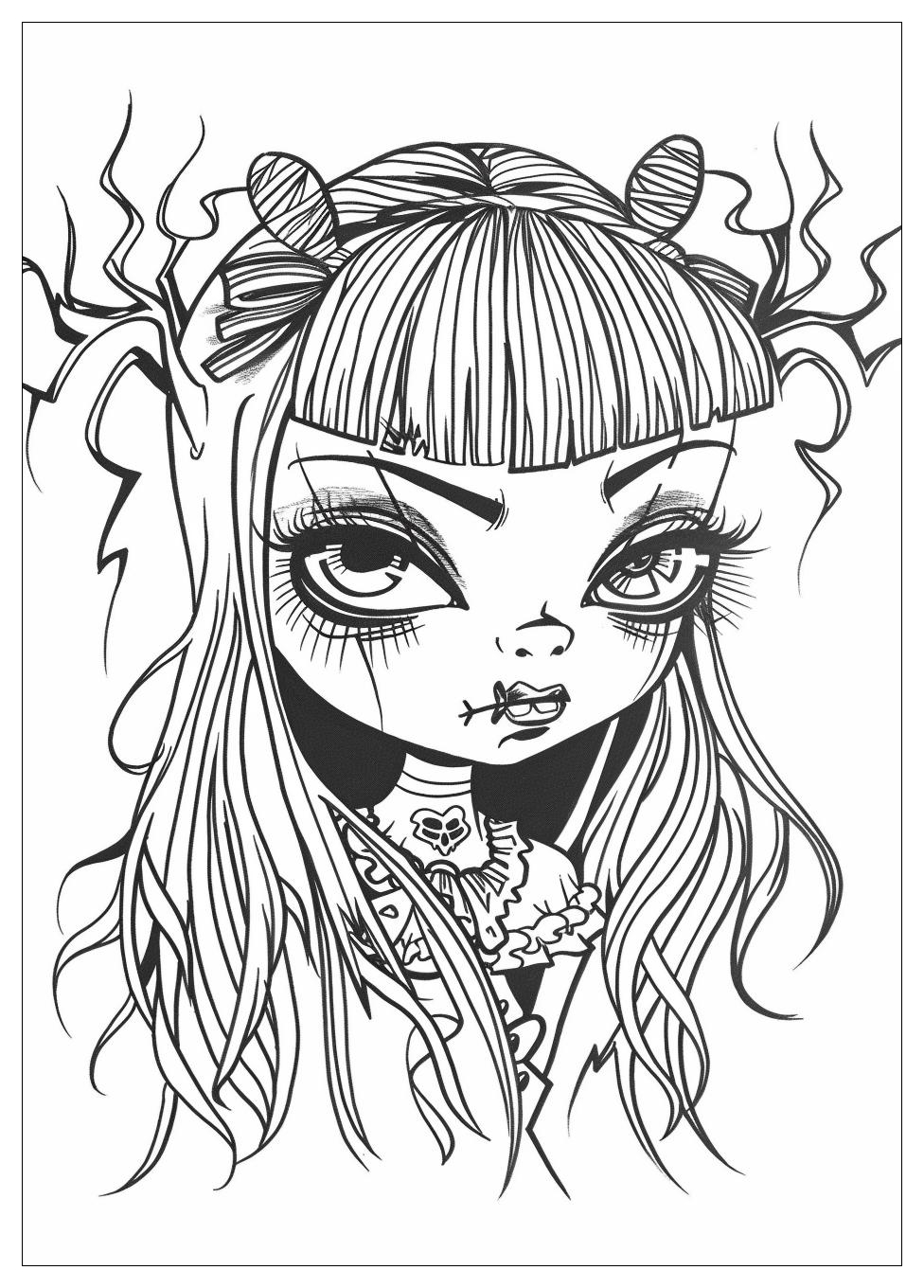 Monster High Coloring Pages-12