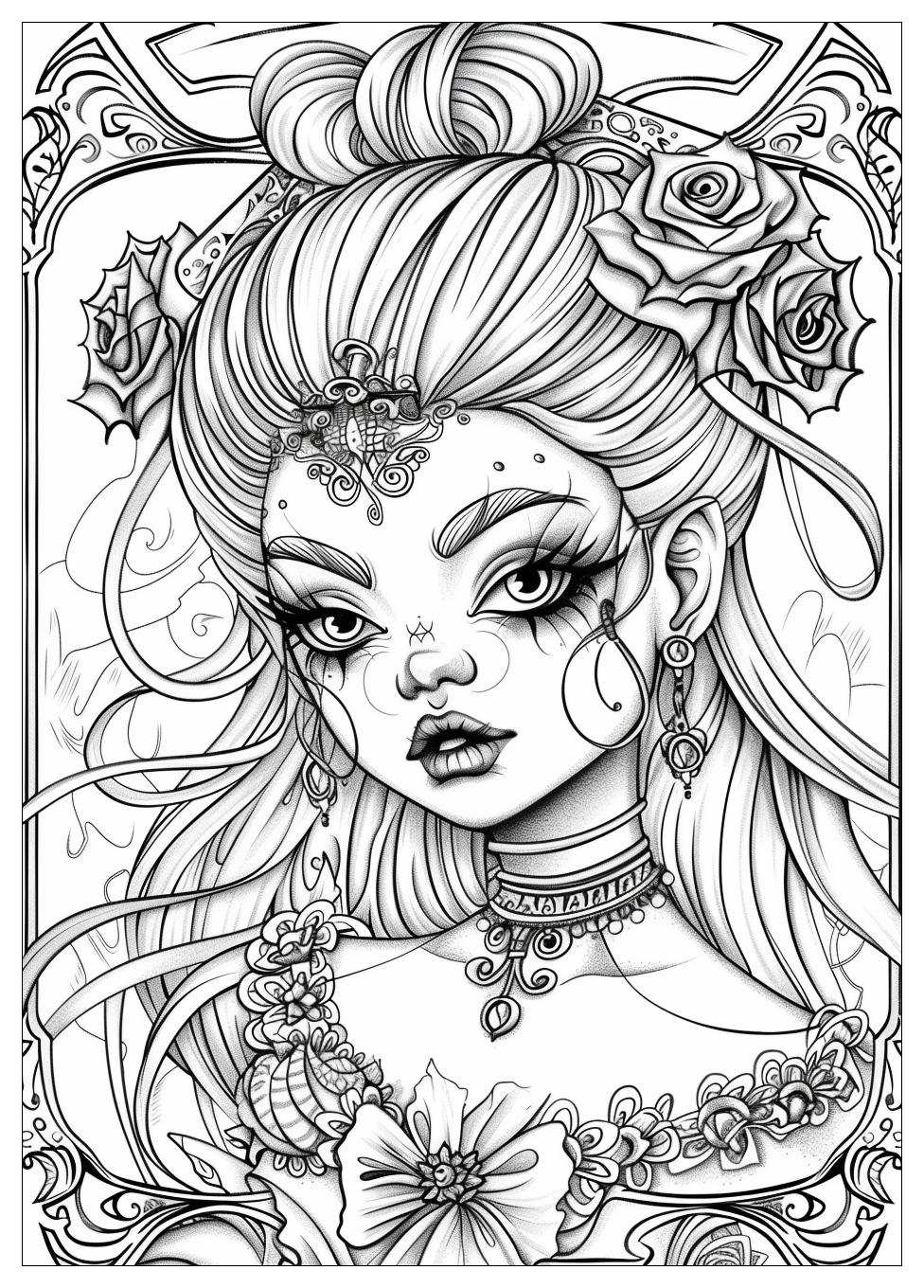 Monster High Coloring Pages-18