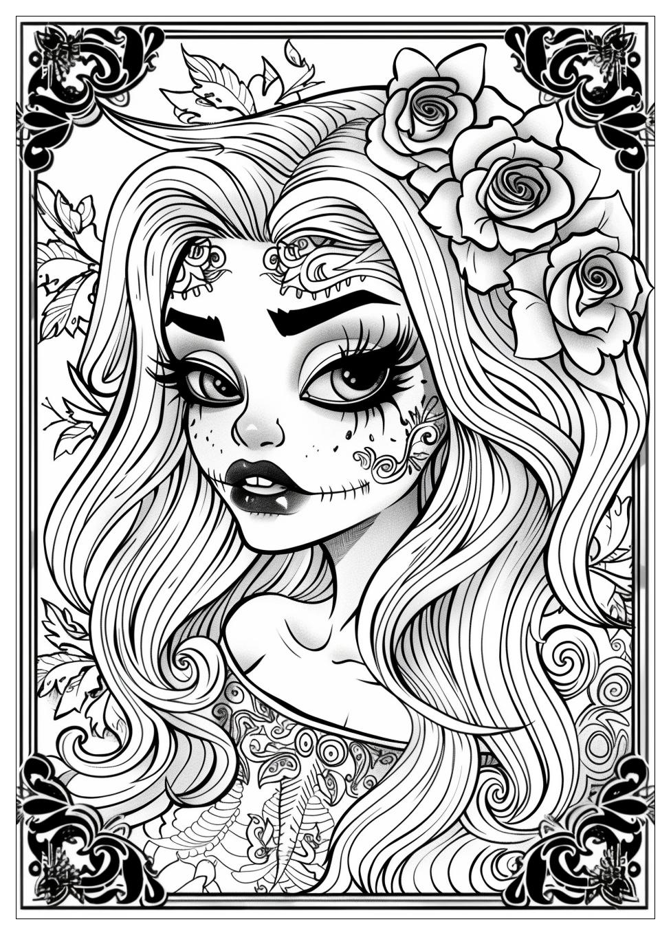 Monster High Coloring Pages-19