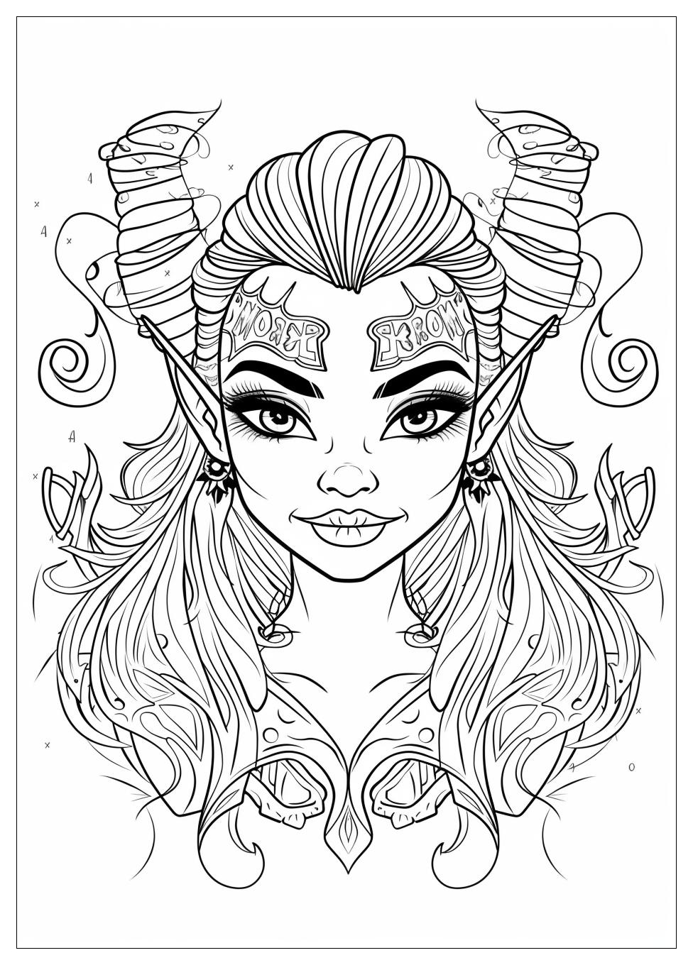 Monster High Coloring Pages-9