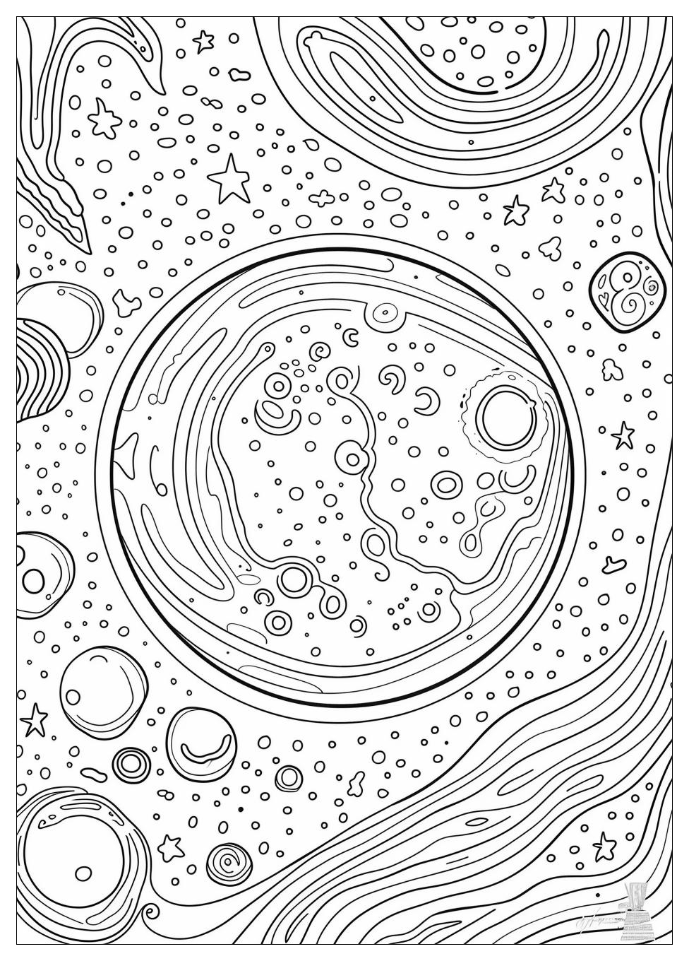 Moon Coloring Pages-2