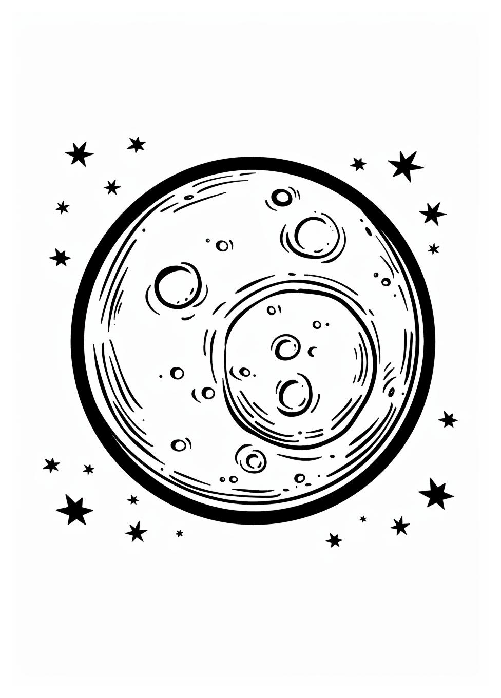 Moon Coloring Pages-4