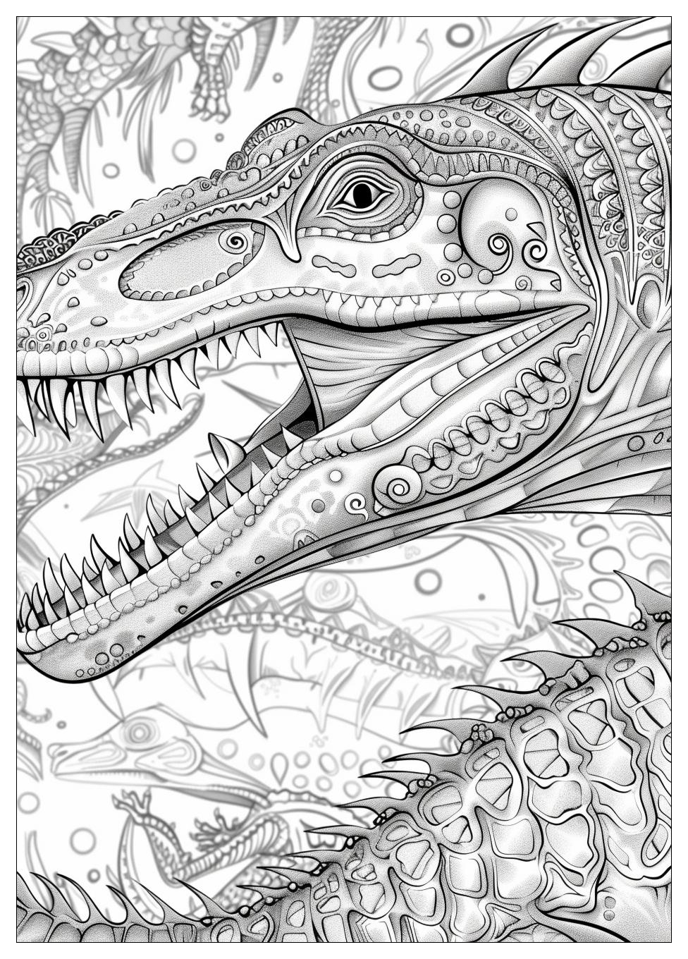 Mosasaurus Coloring Pages -20