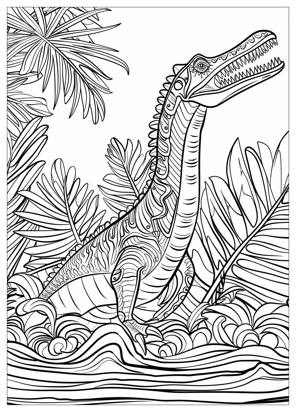 Mosasaurus Coloring Pages -9