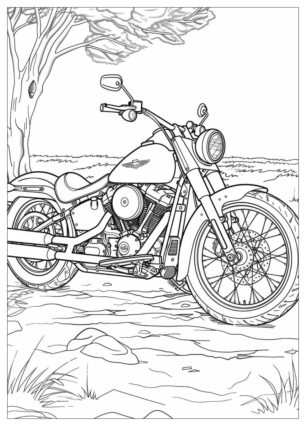 Motorcycle Coloring Pages-17