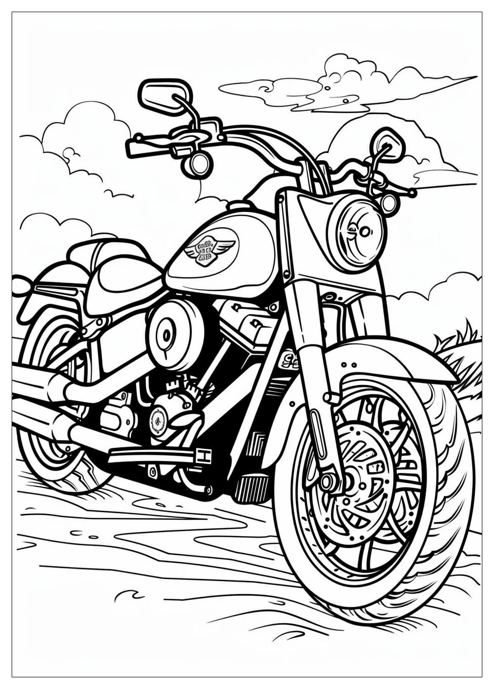 Motorcycle Coloring Pages-2