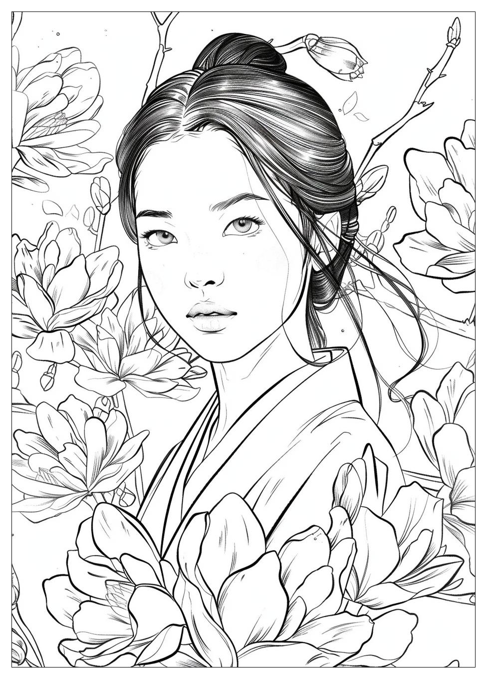 Mulan Coloring Pages-13