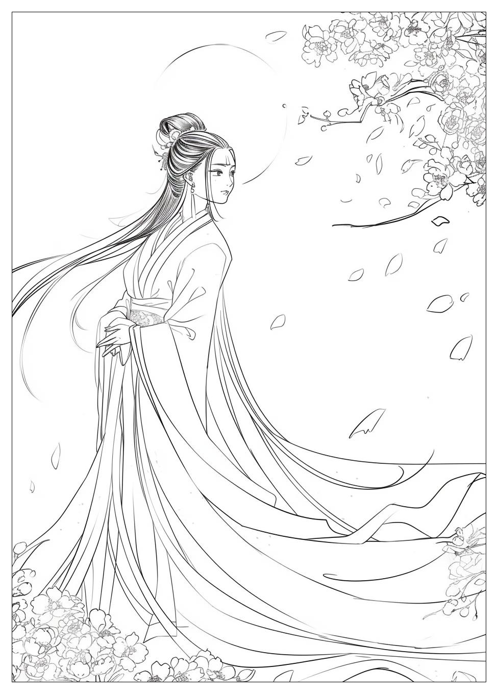 Mulan Coloring Pages-17