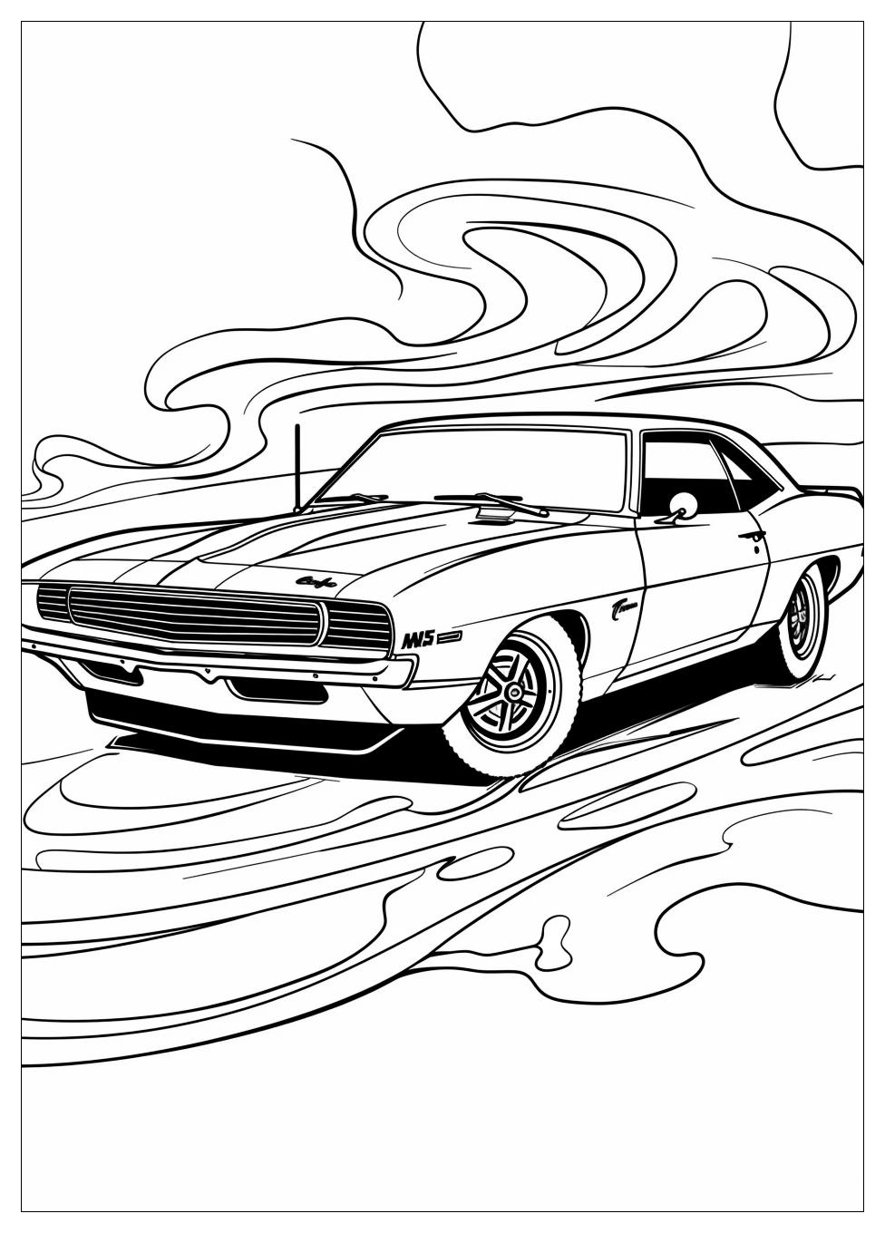 Muscle Car Coloring Pages-1