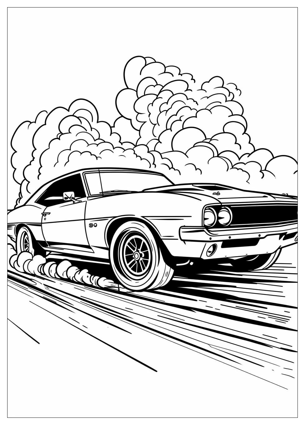 Muscle Car Coloring Pages-11