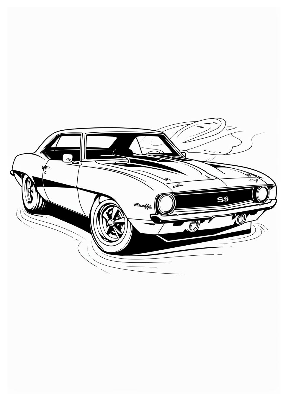 Muscle Car Coloring Pages-12