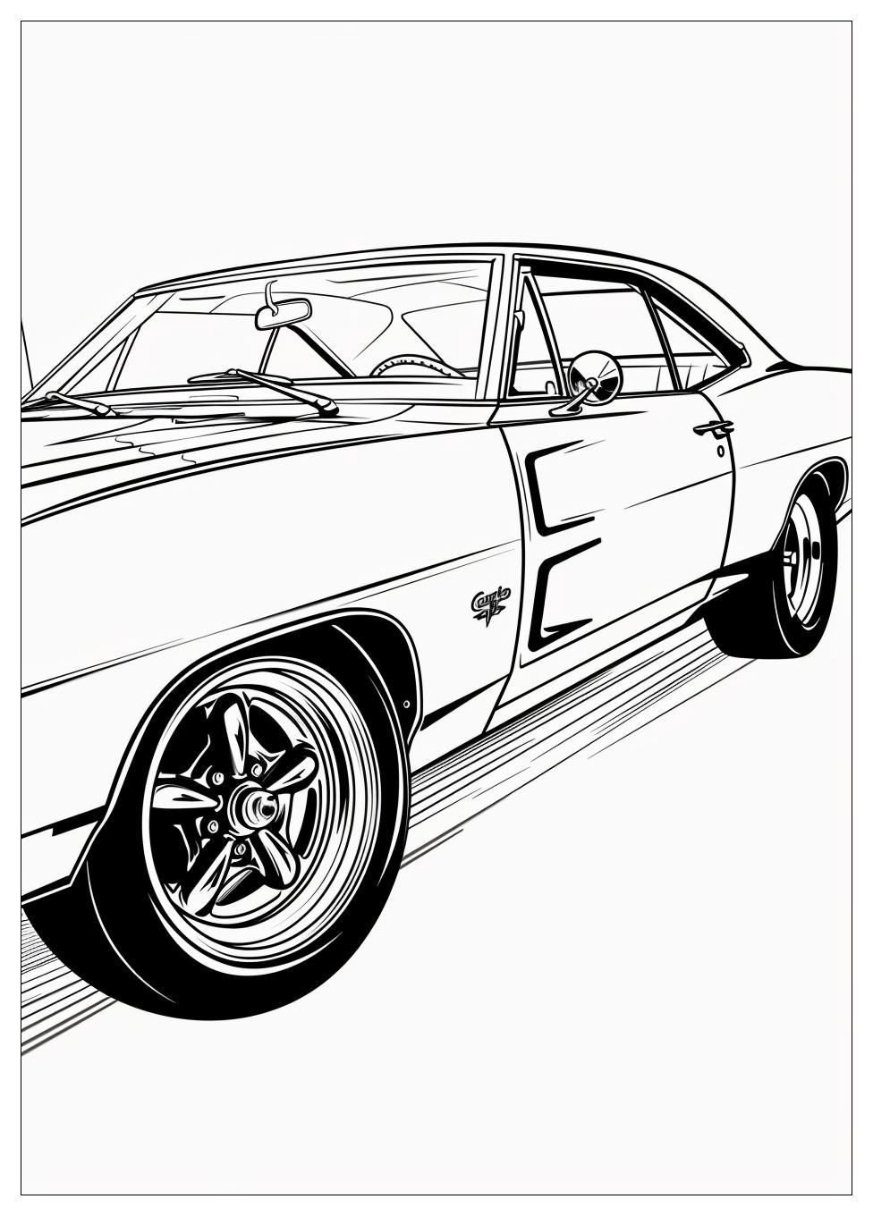 Muscle Car Coloring Pages-13