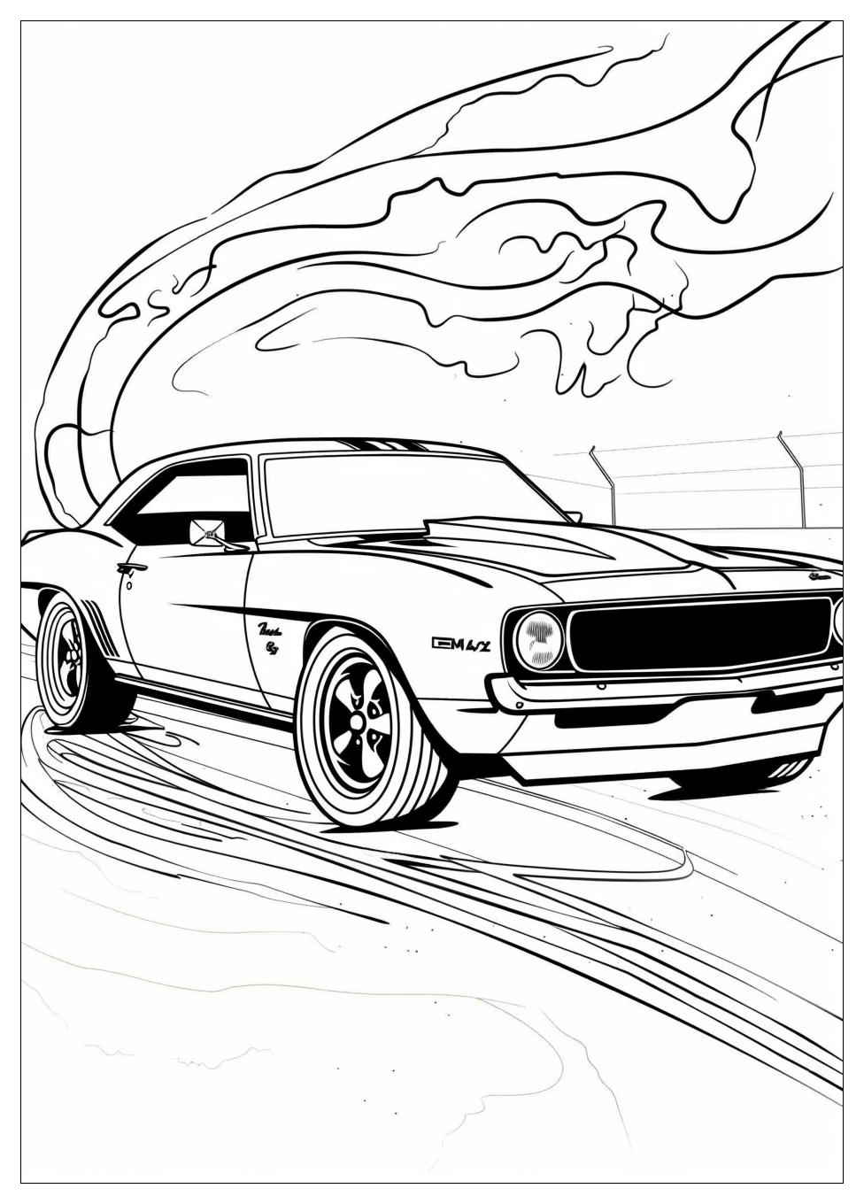 Muscle Car Coloring Pages-14