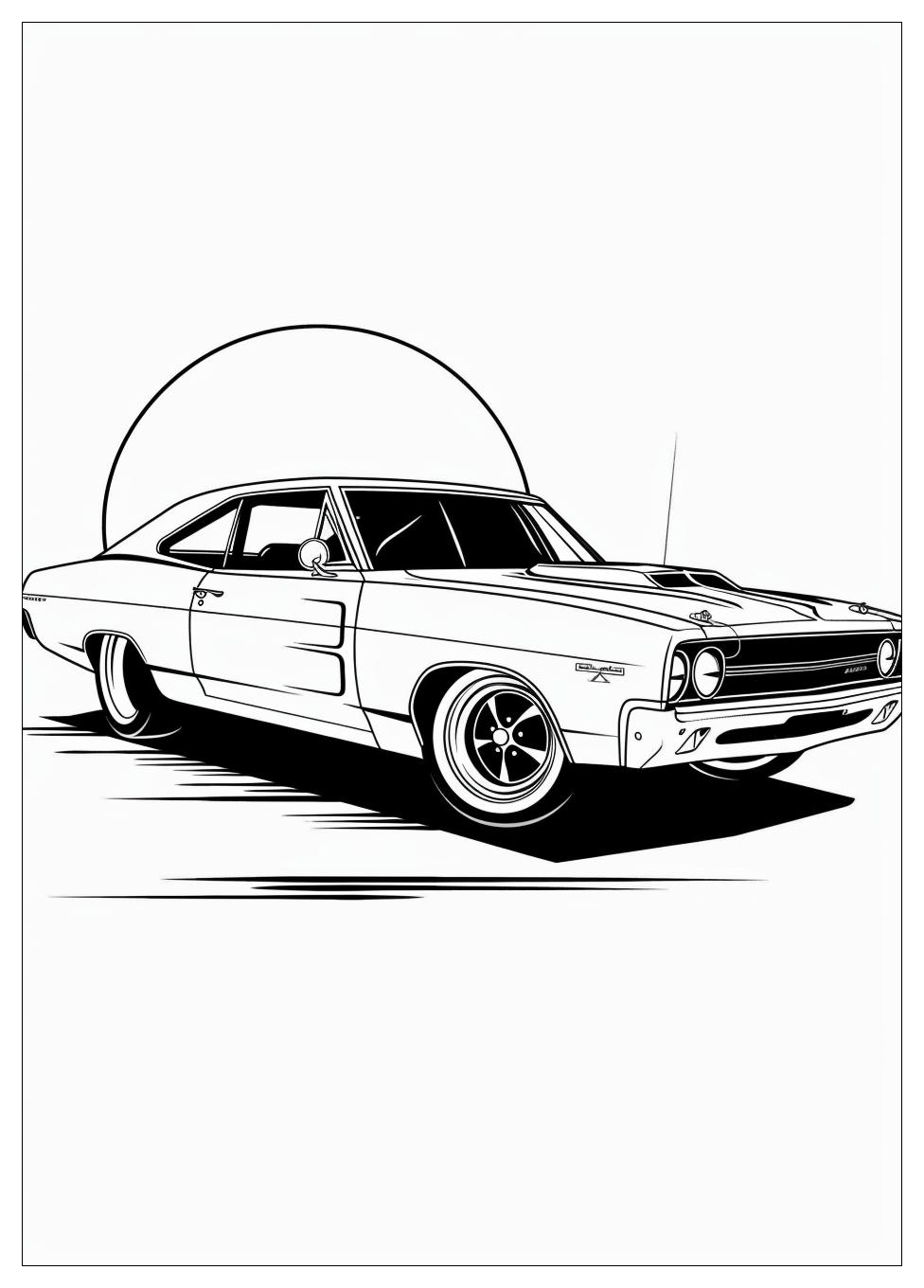 Muscle Car Coloring Pages-2