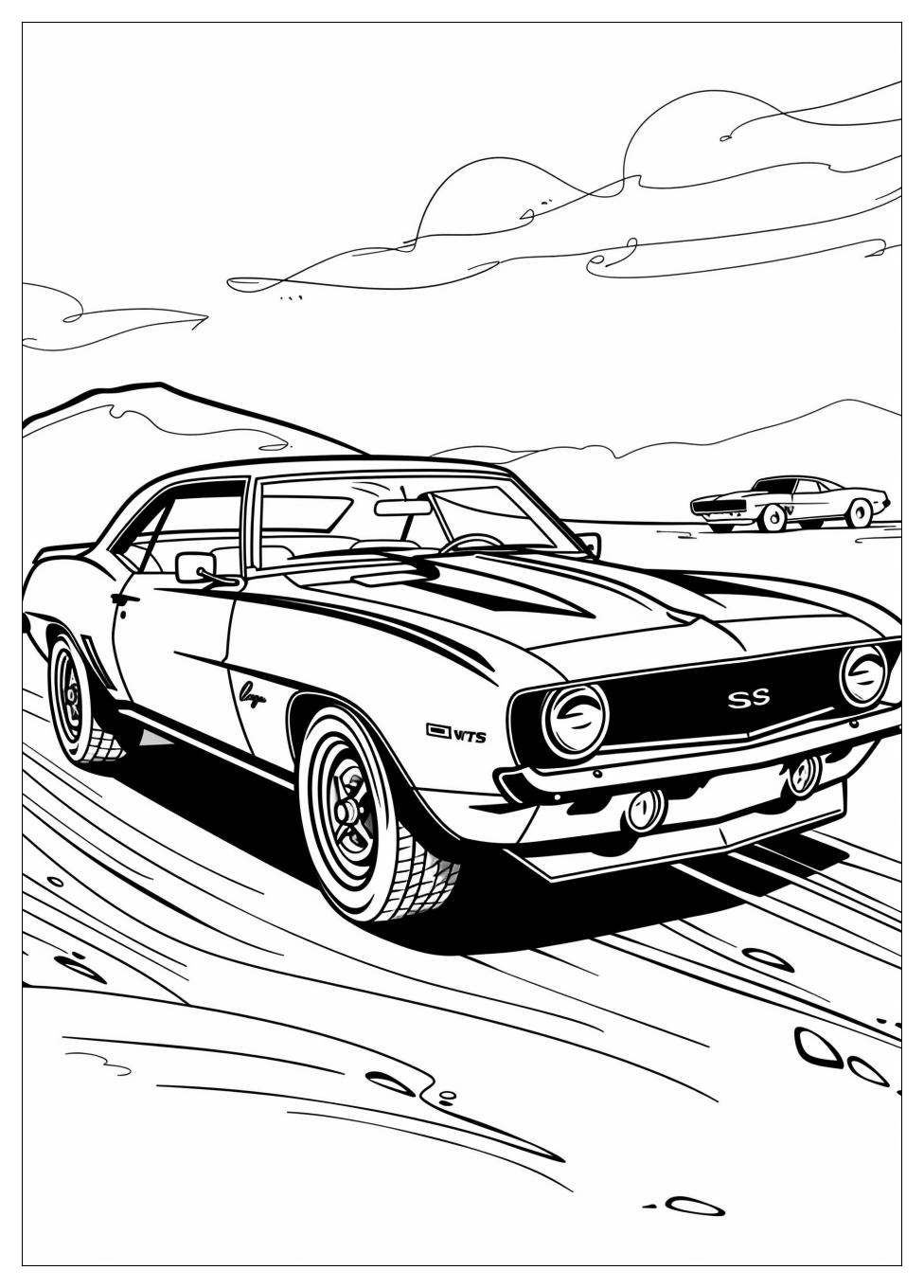 Muscle Car Coloring Pages-3