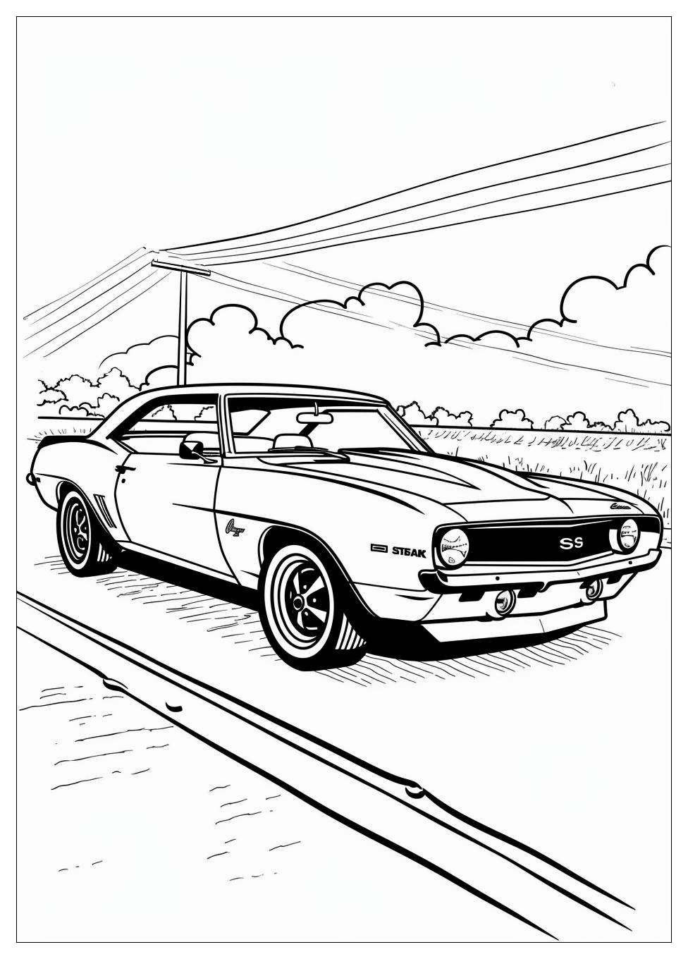 Muscle Car Coloring Pages-6