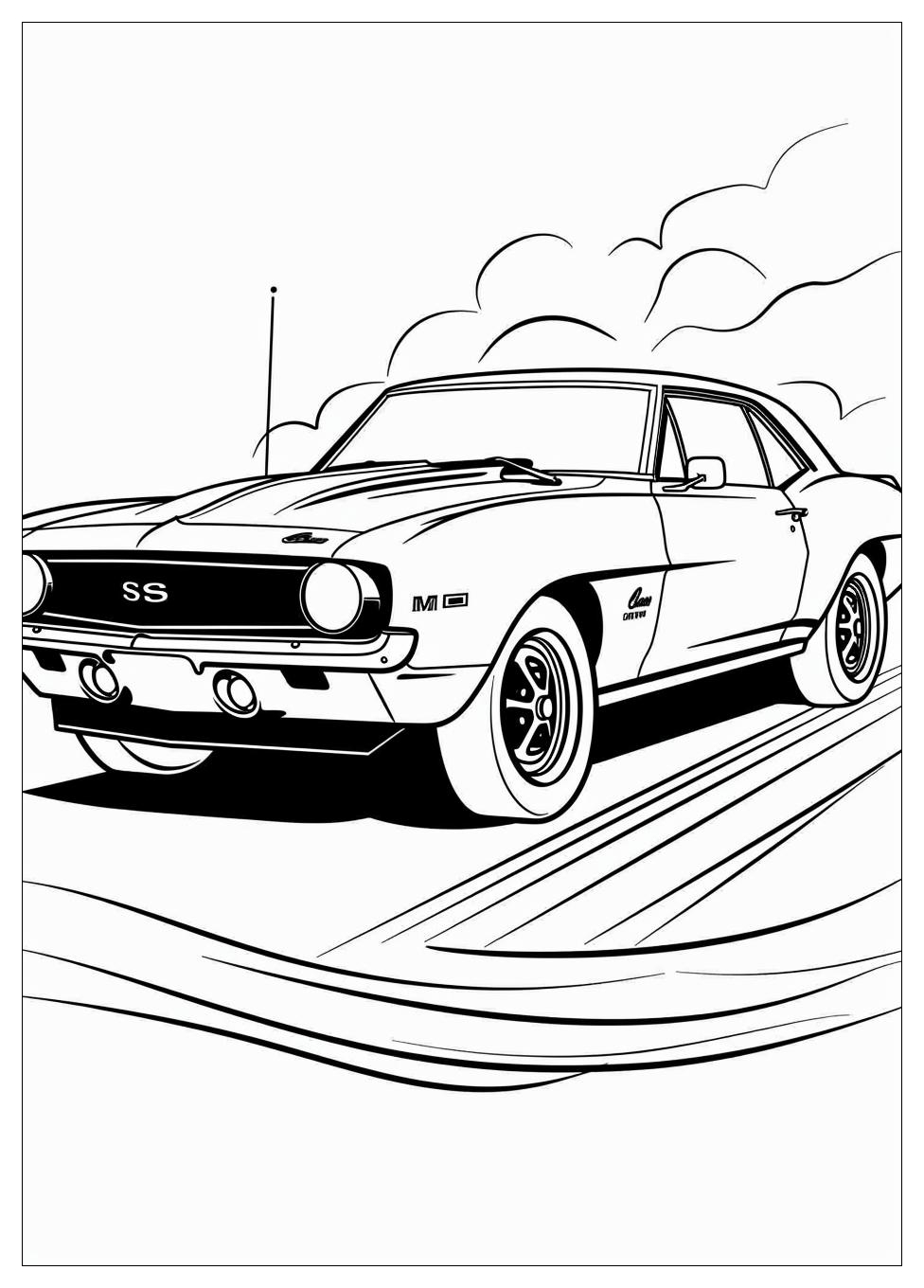 Muscle Car Coloring Pages-8