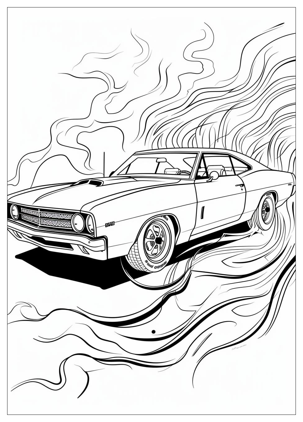 Muscle Car Coloring Pages-9