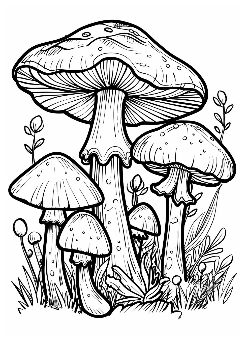 Mushroom Coloring Pages-10