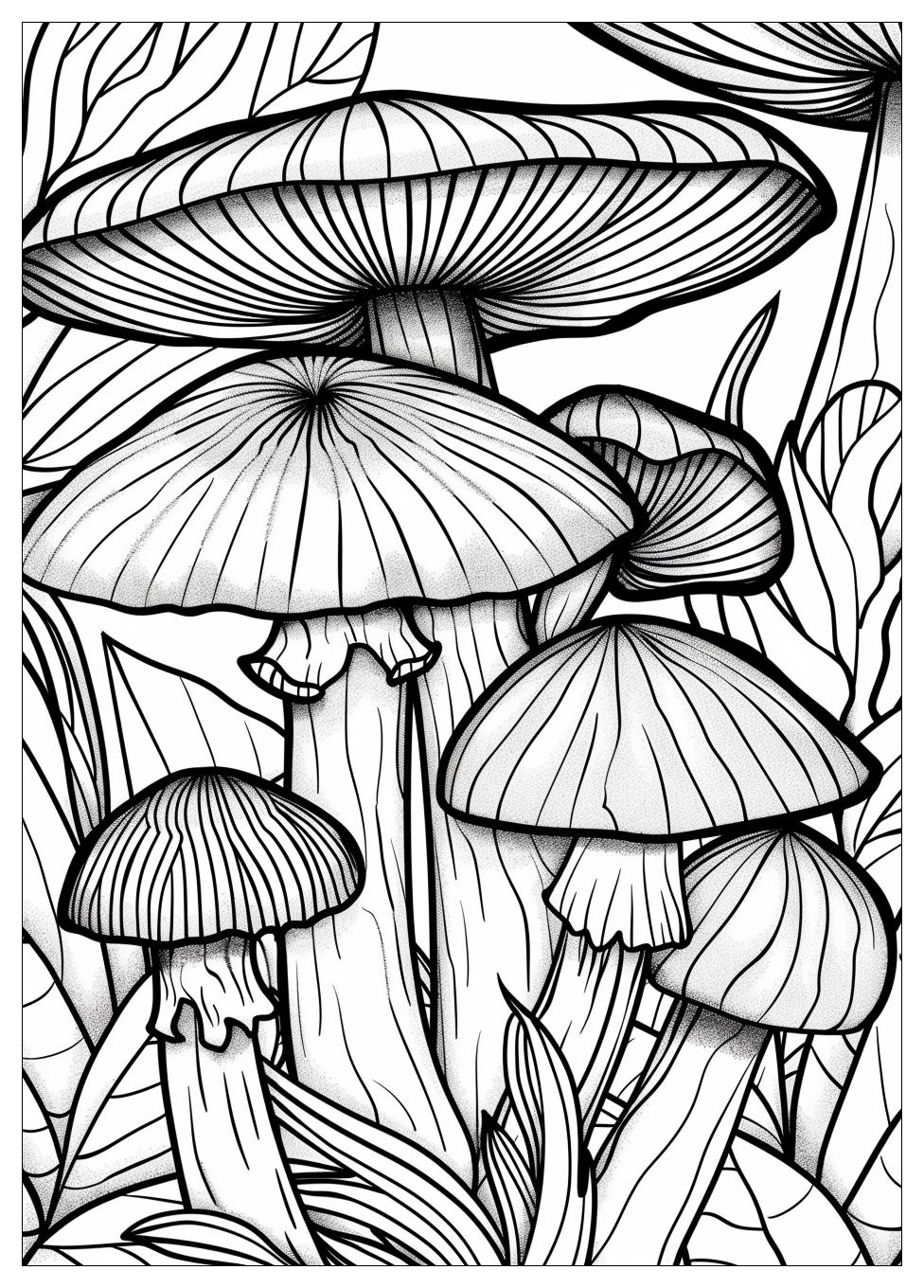 Mushroom Coloring Pages-18