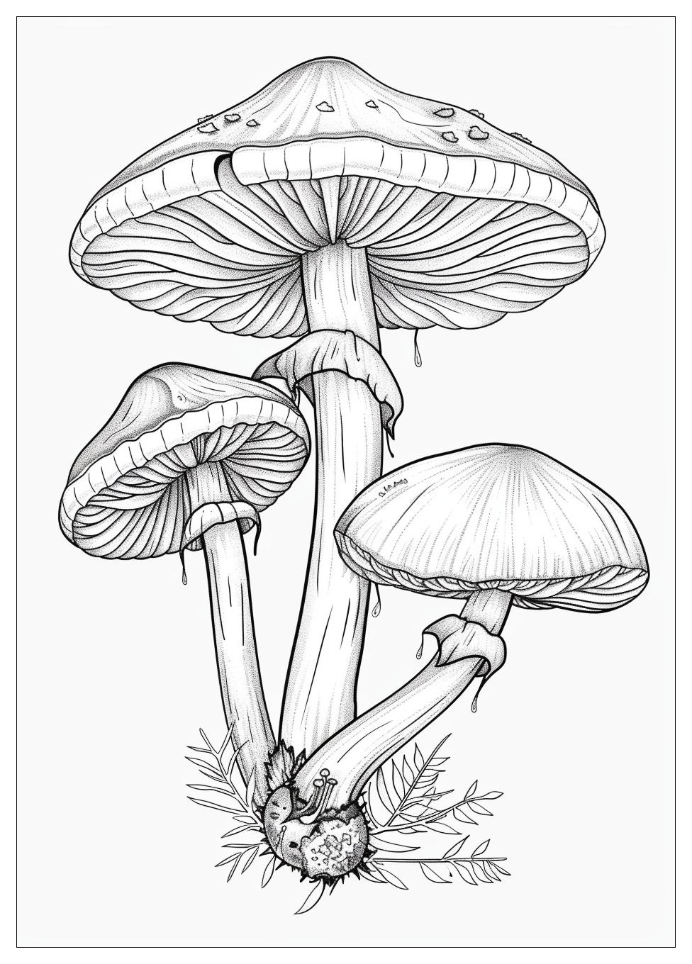 Mushroom Coloring Pages-20