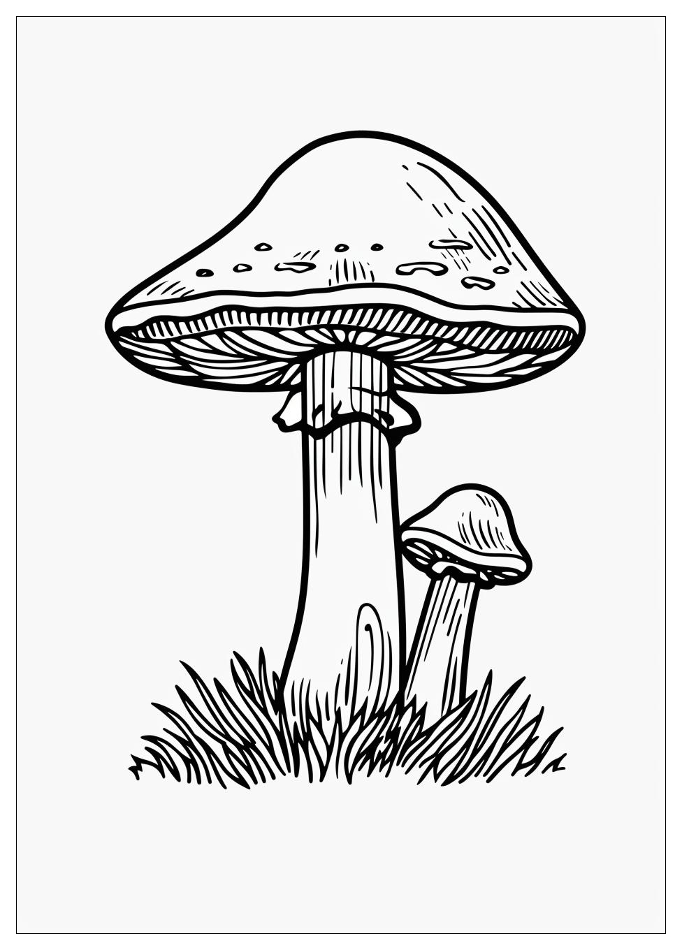 Mushroom Coloring Pages-4