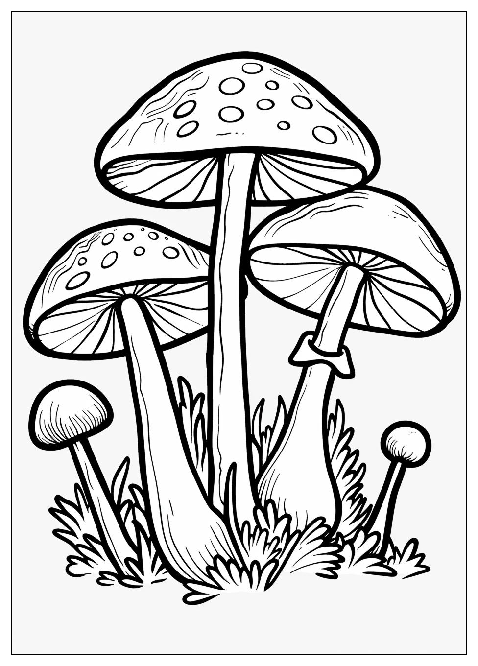 Mushroom Coloring Pages-8