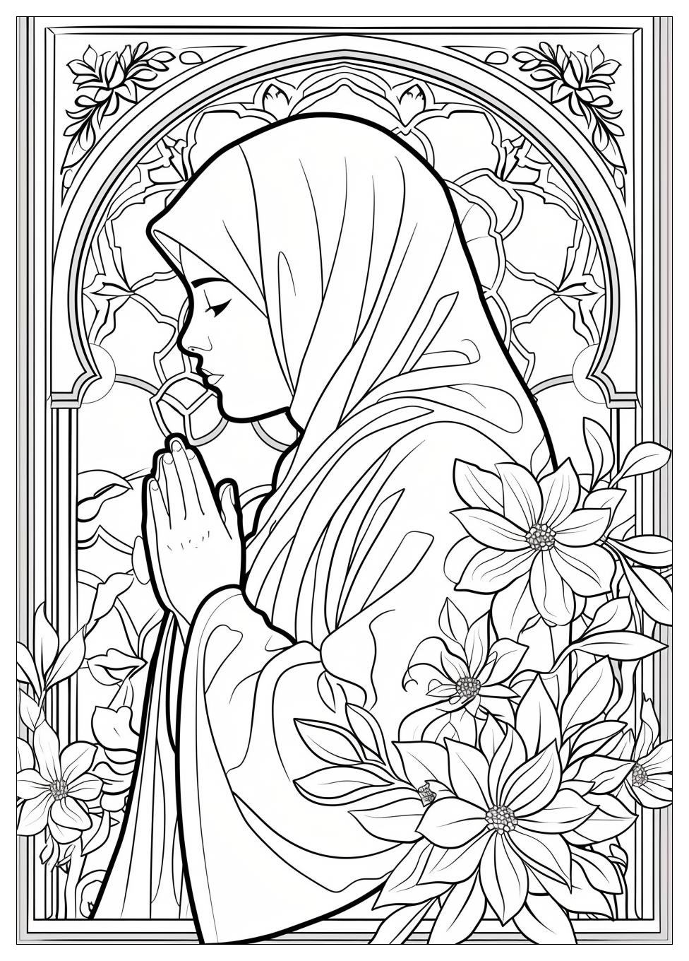 Muslim Coloring Pages-11