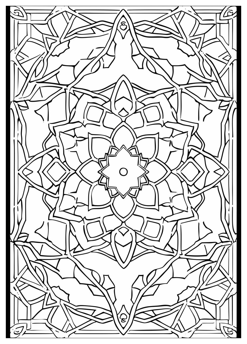 Muslim Coloring Pages-14