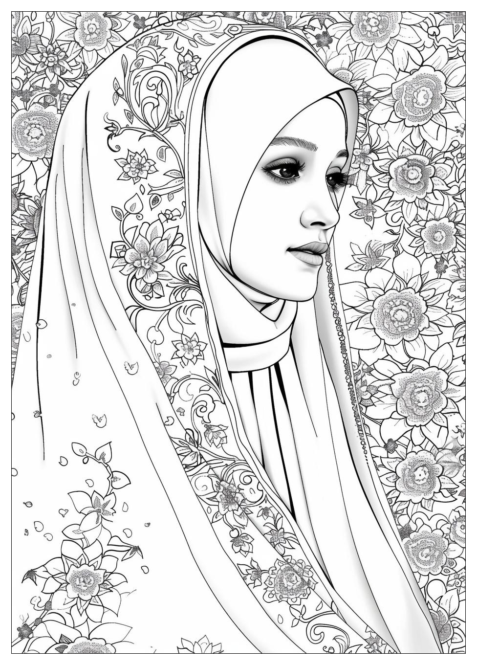 Muslim Coloring Pages-15