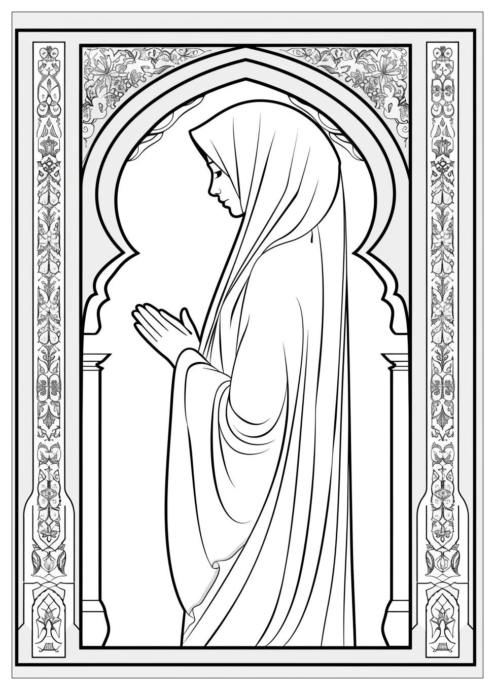 Muslim Coloring Pages-2