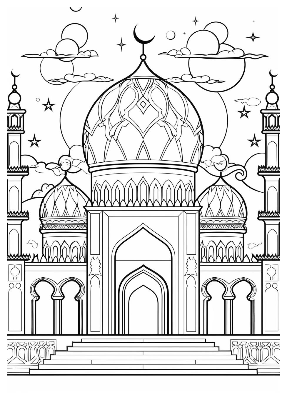 Muslim Coloring Pages-4