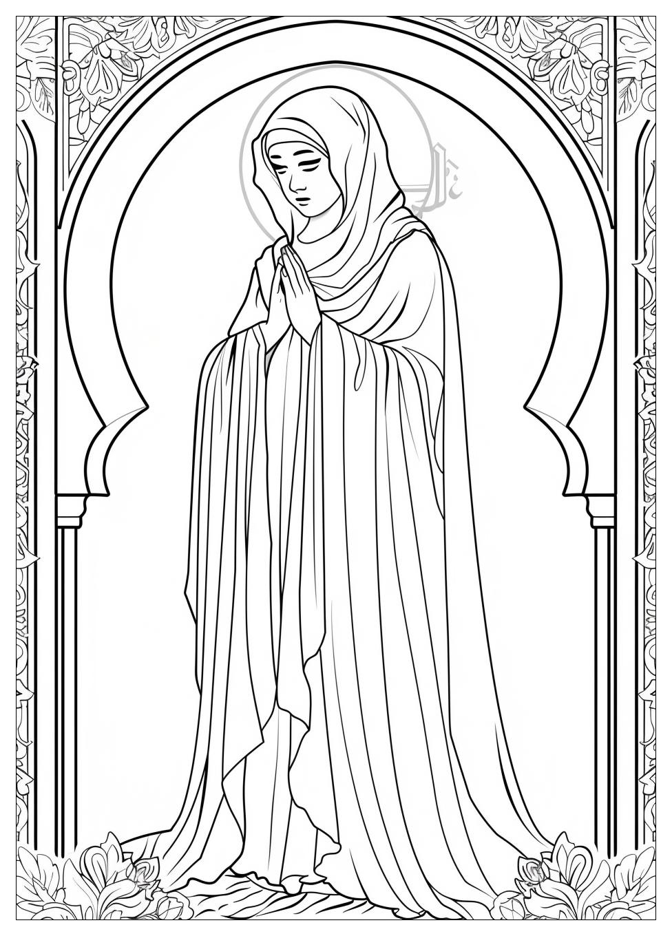 Muslim Coloring Pages-5