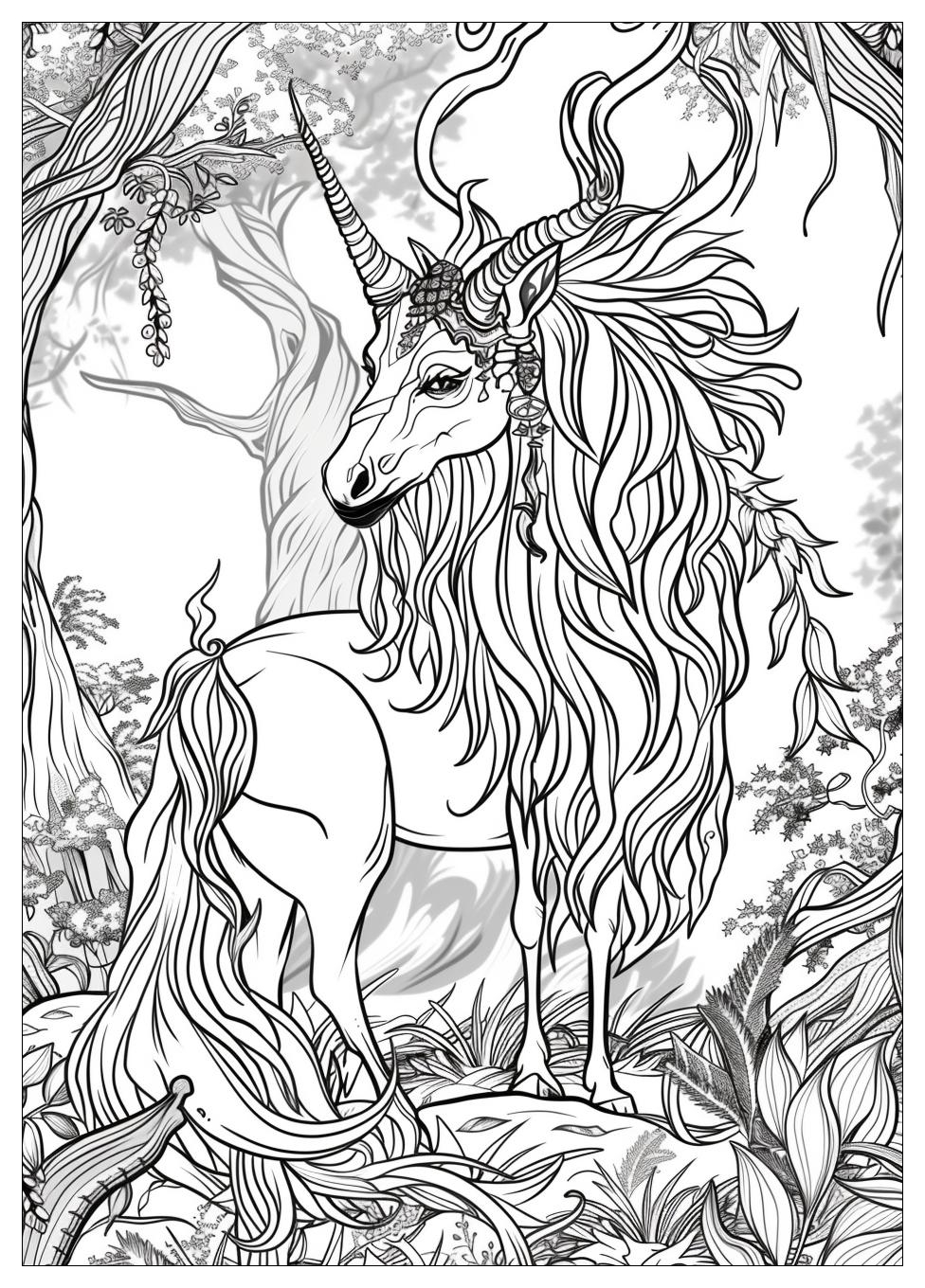 Mythical Coloring Pages-12