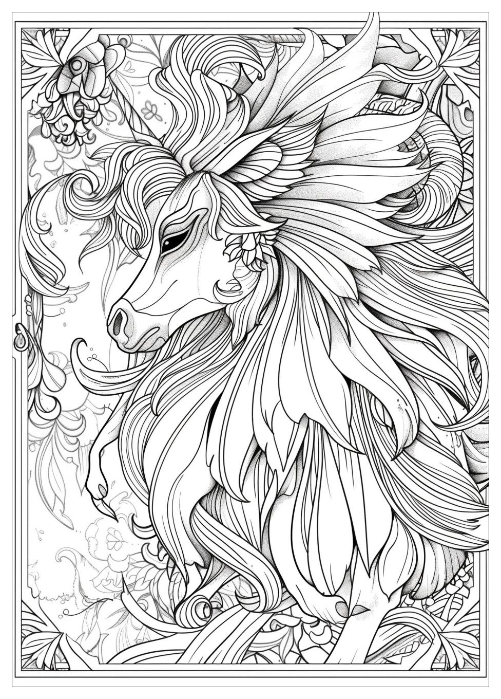 Mythical Coloring Pages-16