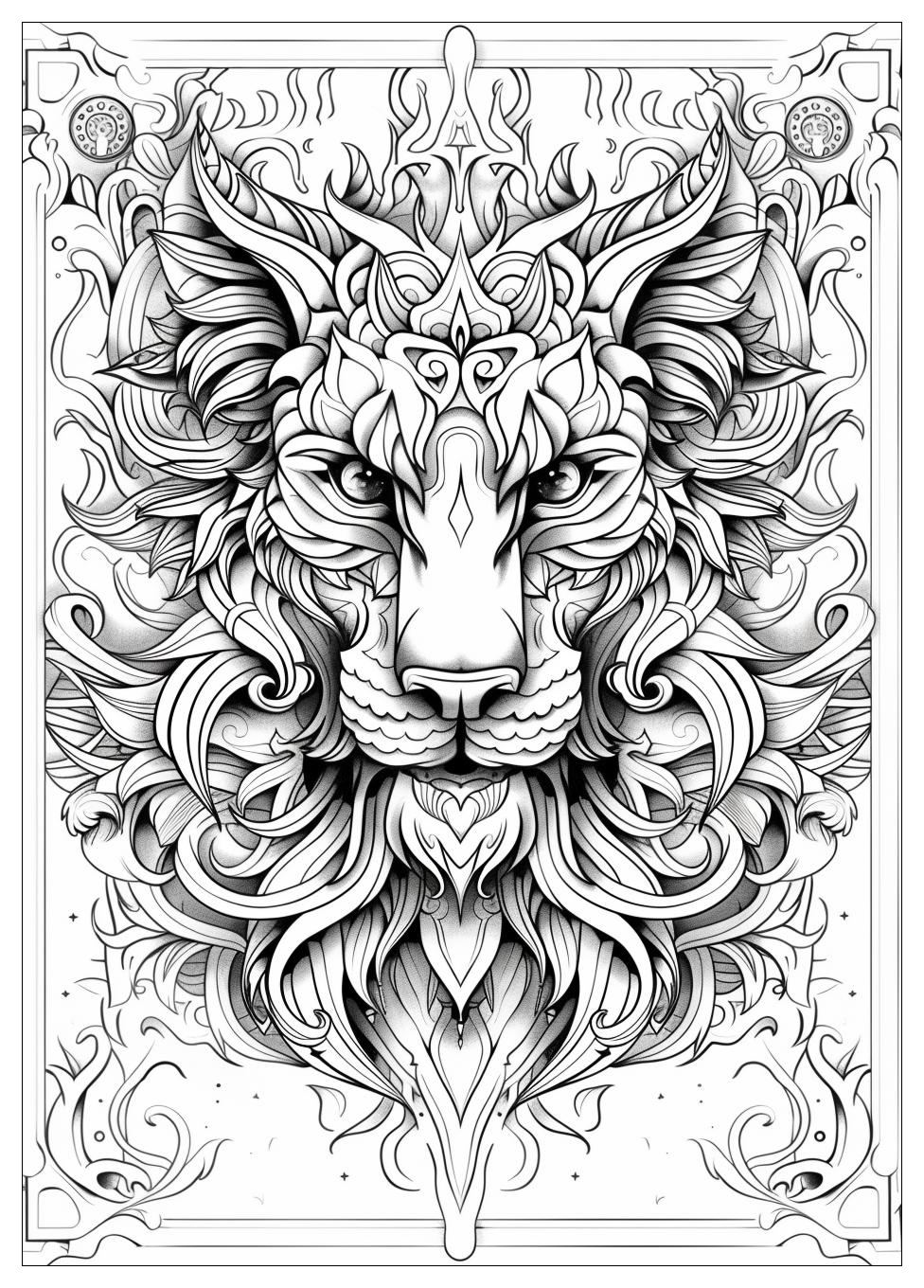 Mythical Coloring Pages-18