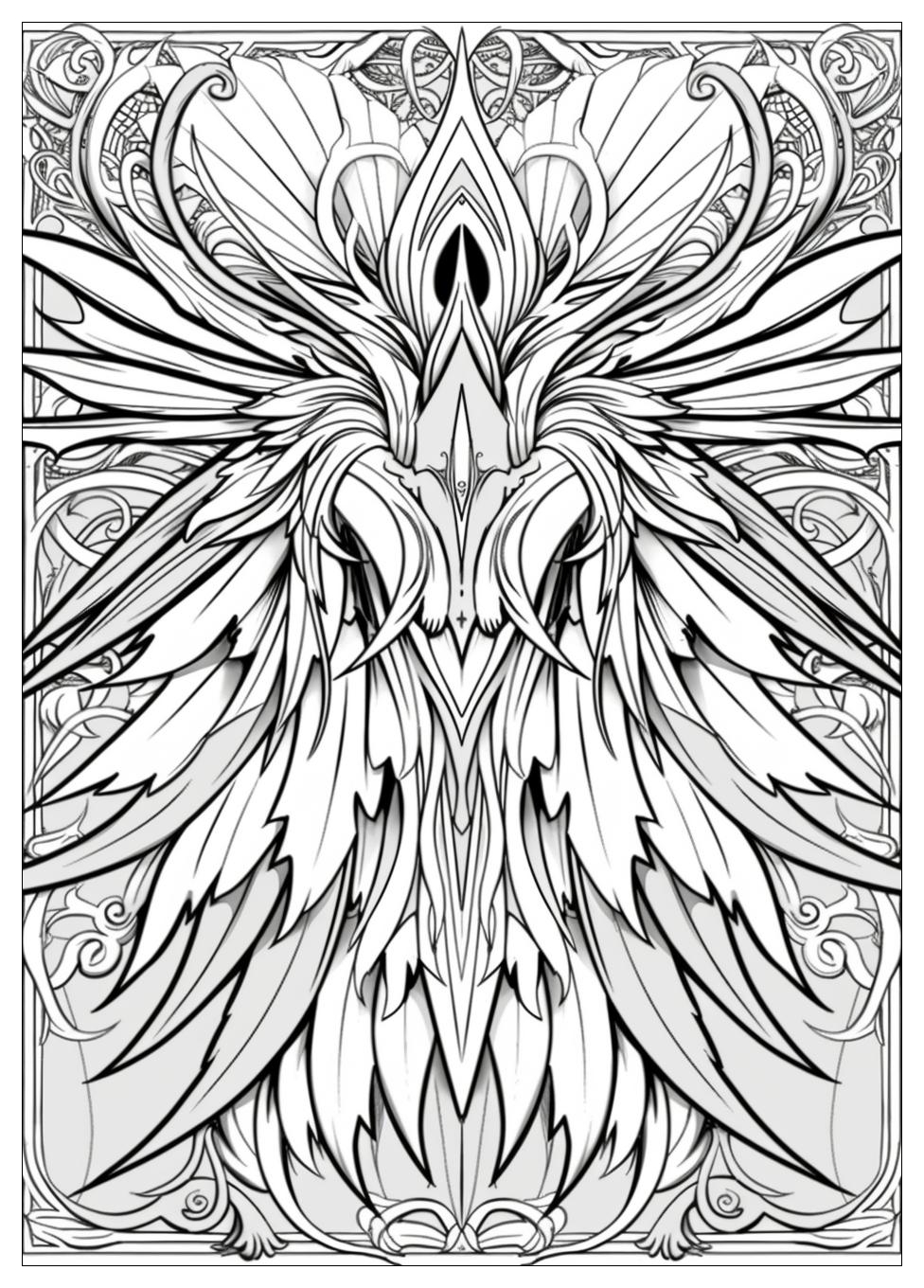 Mythical Coloring Pages-8